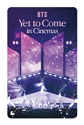 BTS ムビチケ  Yet To Come in Cinemas